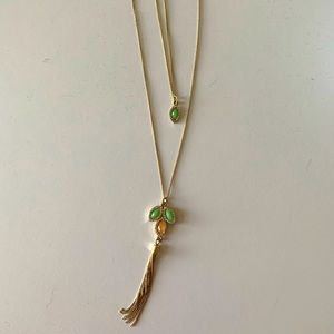 LC Lauren Conrad Multi-Row Necklace and Bracelet